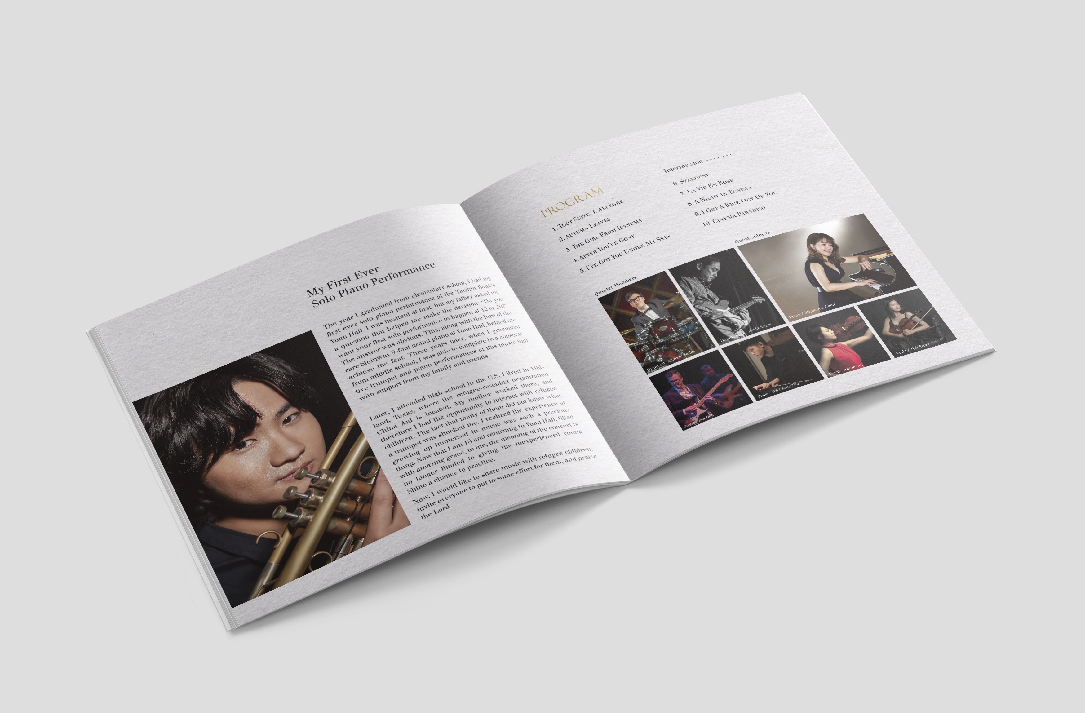 Jazz Quintet 節目冊 — 內頁 2